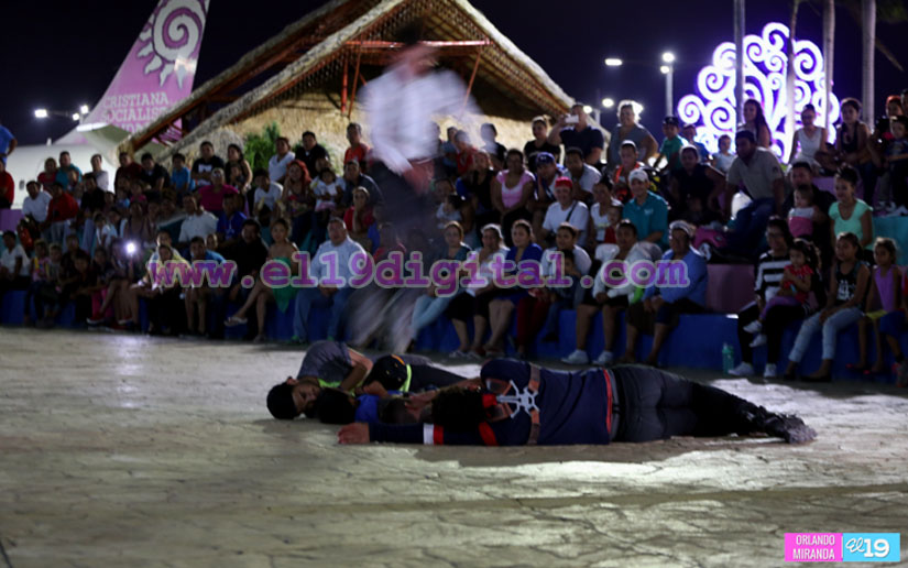Noche de música y patinaje en el Anfiteatro del Paseo Xolotlán  