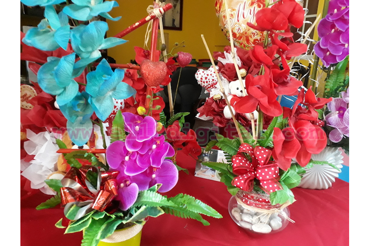 Las infaltables flores en el Día del Amor y la Amistad
