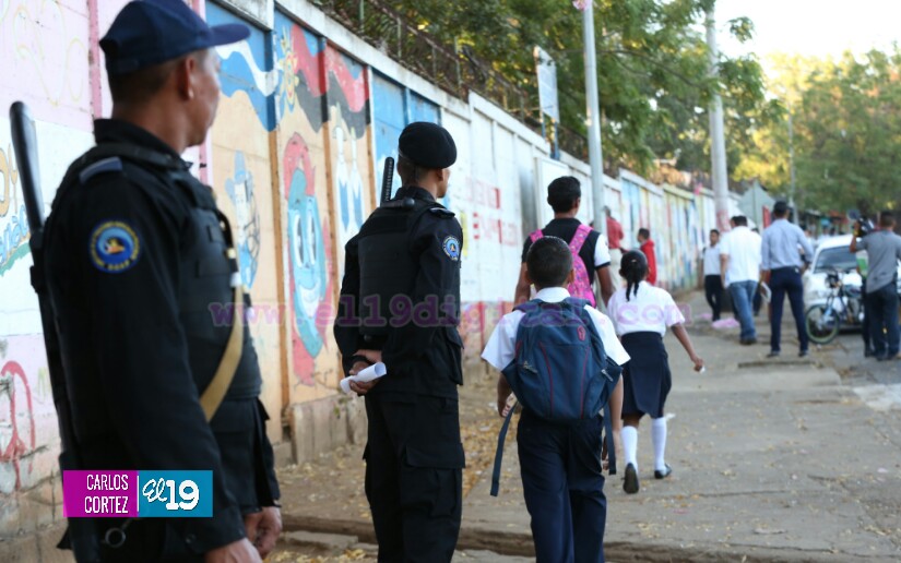 Continúa ejecutándose Plan de Seguridad Escolar