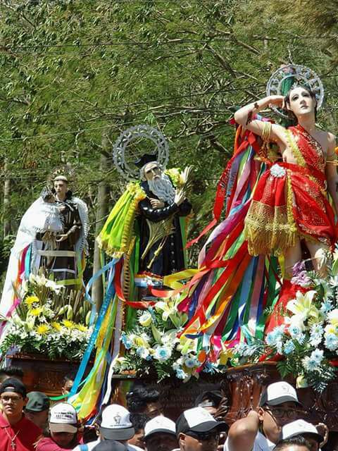 Católicos de Diriamba celebraron a San Caralampio