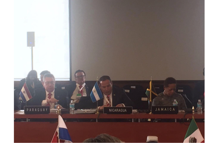 Nicaragua reafirma su compromiso con la Paz y la proscripción de las armas nucleares