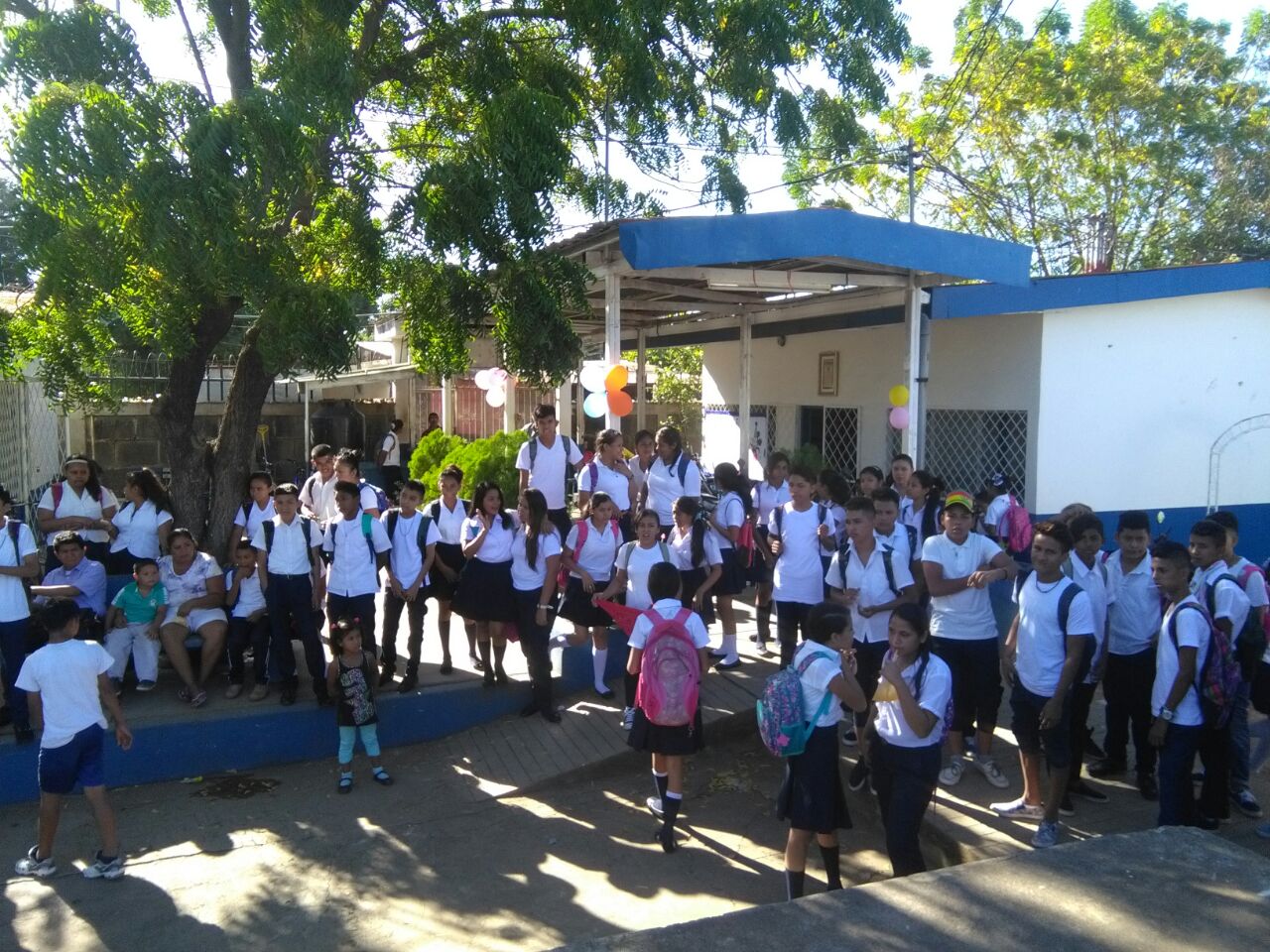 Juventud Sandinista realiza actividades recreativas en centros escolares de Granada