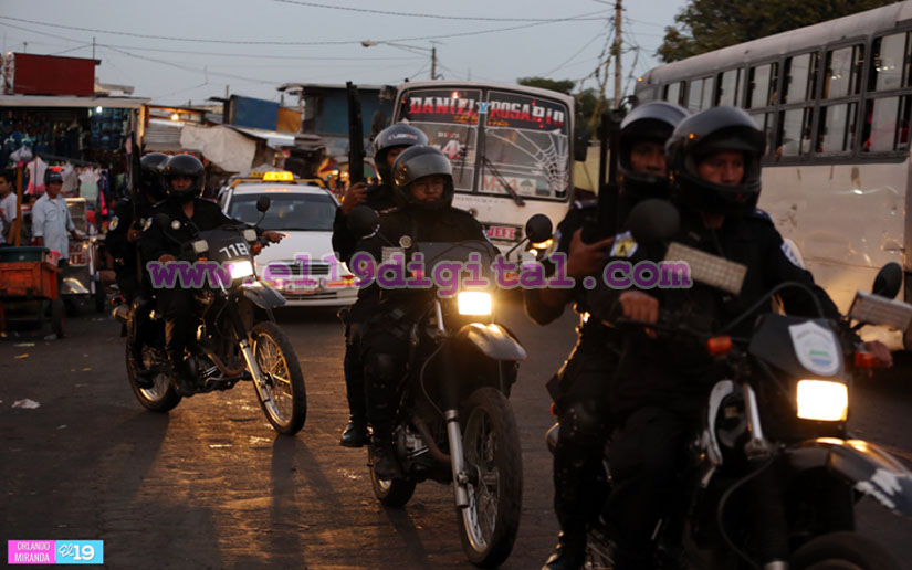 Policía Nacional intensifica planes de seguridad en barrios de Managua