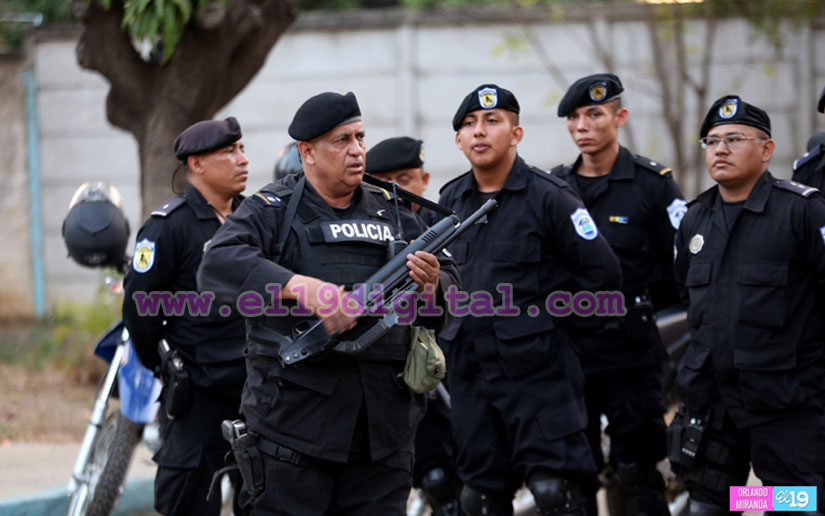 Policía Nacional intensifica planes de seguridad en barrios de Managua