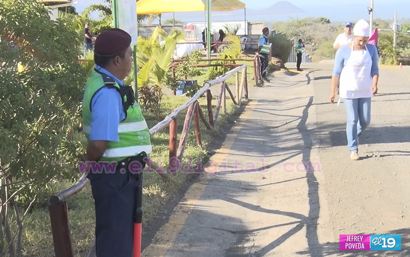 Policía Nacional refuerza la seguridad en el Parque Nacional de Ferias