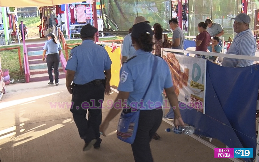 Policía Nacional refuerza la seguridad en el Parque Nacional de Ferias