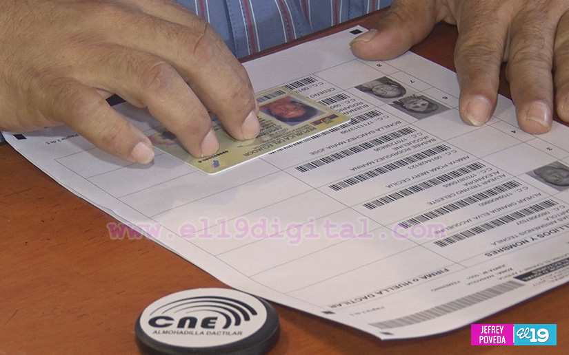 Ecuatorianos en Nicaragua ejercen su derecho al voto desde horas tempranas de este domingo