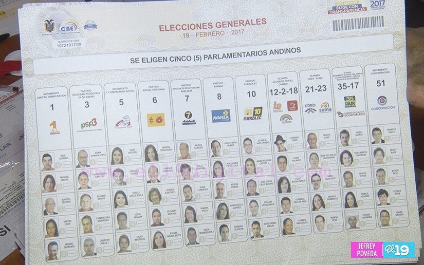Ecuatorianos en Nicaragua ejercen su derecho al voto desde horas tempranas de este domingo