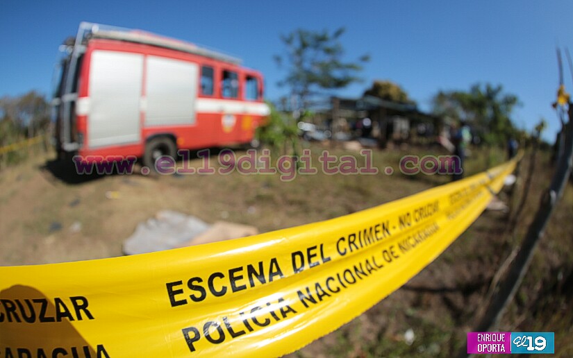 Dos lesionados tras explosión en taller artesanal de pólvora en Masaya