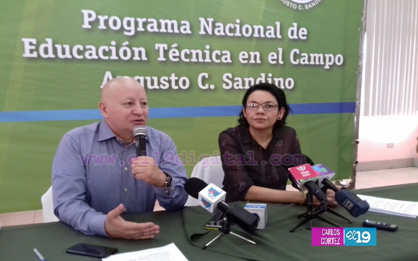Presentan oficialmente el Programa Educación Técnica en el Campo "Augusto C. Sandino"