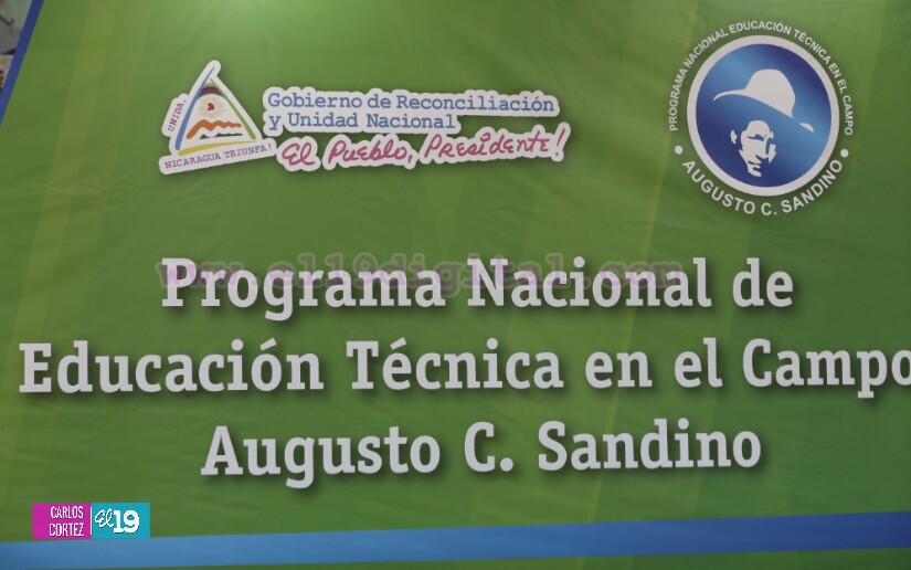 Presentan oficialmente el Programa Educación Técnica en el Campo "Augusto C. Sandino"