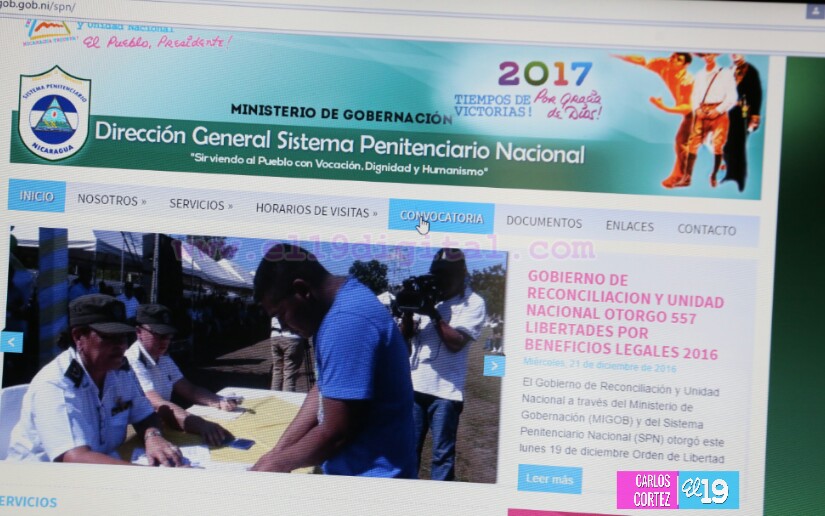 Familiares de privados de libertad podrán solicitar visitas especiales a través de internet