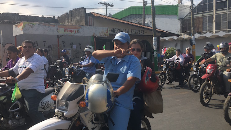Trabajadores de la Salud de Masaya conmemoran Jornada de Sandino a Camilo