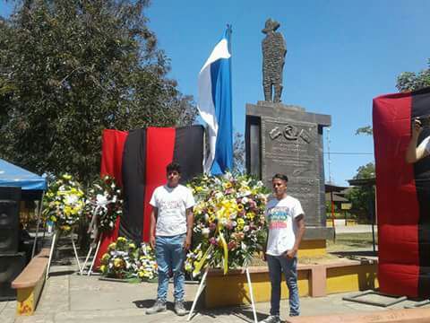 Caraceños rindieron homenaje al General Sandino