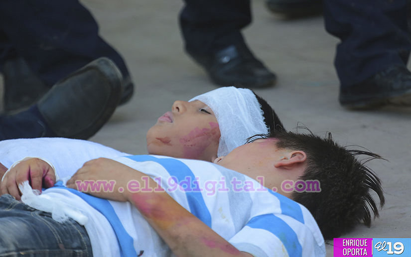 Estudiantes del turno vespertino ejercitan capacidades frente a emergencias