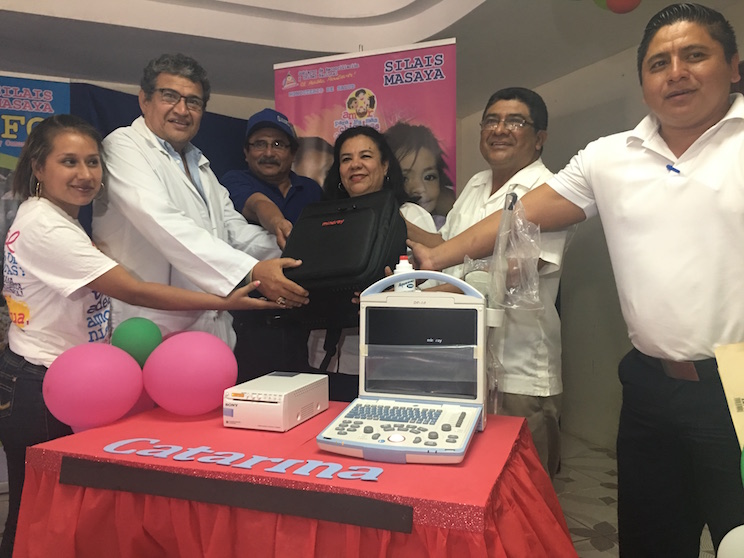 Entregan equipos de Ultrasonidos a seis municipios de Masaya