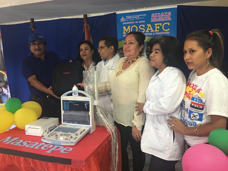 Entregan equipos de Ultrasonidos a seis municipios de Masaya