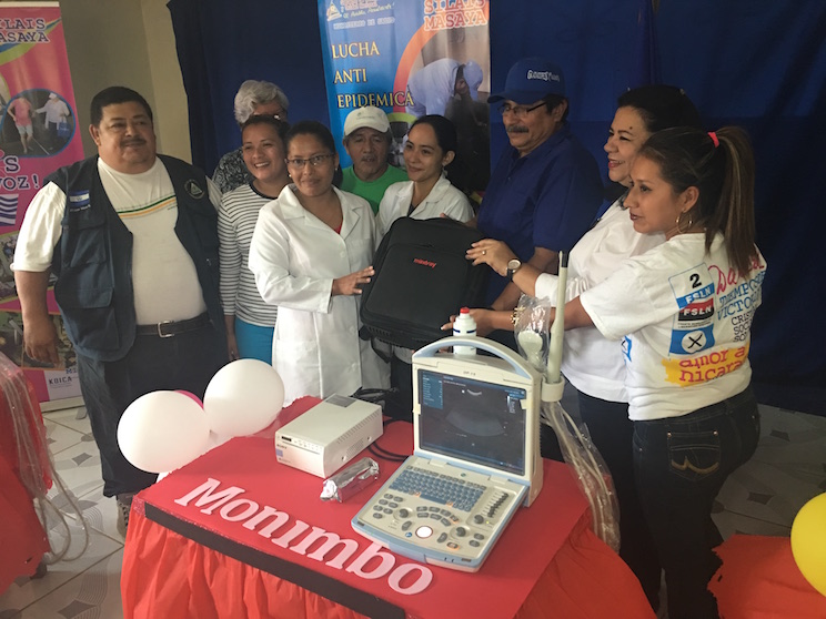 Entregan equipos de Ultrasonidos a seis municipios de Masaya