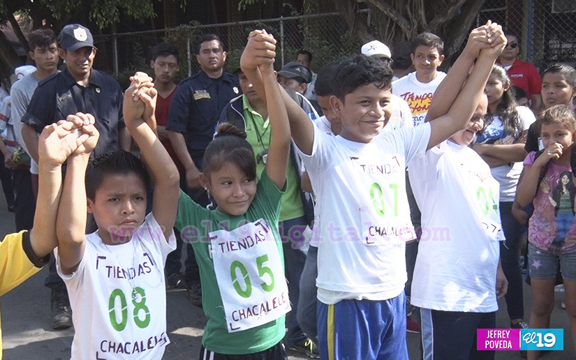 Con circuito de atletismo saludan 39 aniversario de la Insurrección de Monimbó