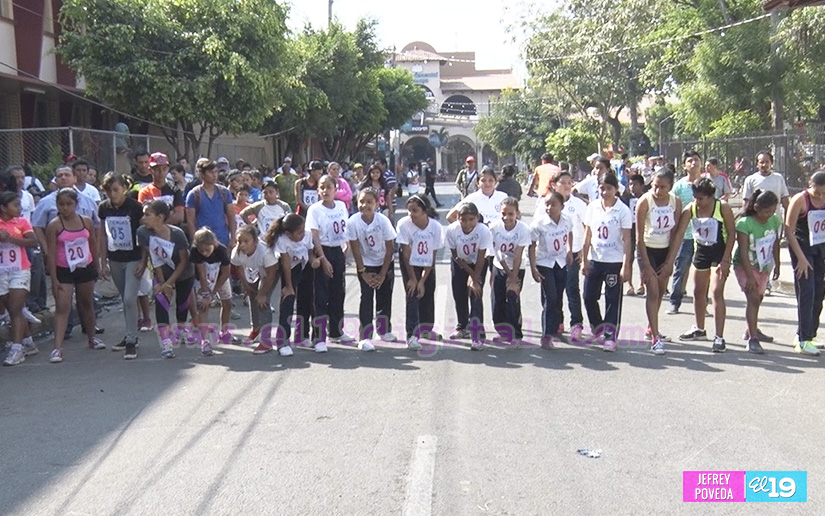 Con circuito de atletismo saludan 39 aniversario de la Insurrección de Monimbó