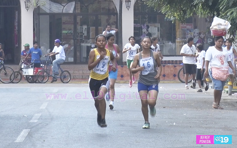 Con circuito de atletismo saludan 39 aniversario de la Insurrección de Monimbó