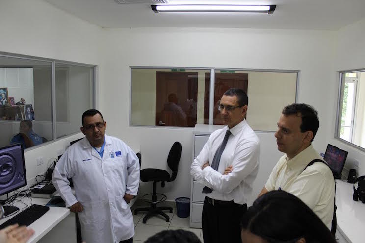Jefe de Cooperación de la UE visita Instituto de Criminalística