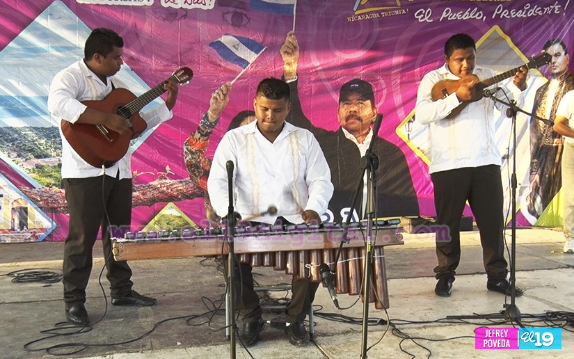 Masaya celebra a lo grande el “Primer Festival de Marimbas Tradicionales”  