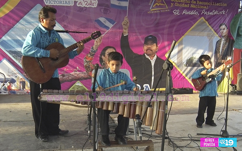 Masaya celebra a lo grande el “Primer Festival de Marimbas Tradicionales”  