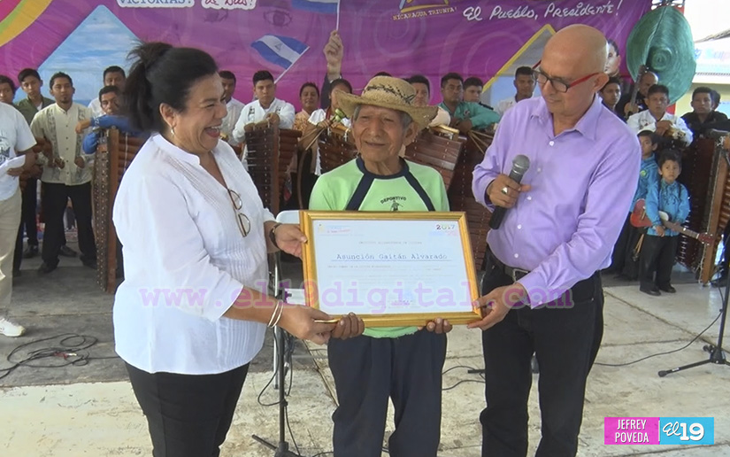 Masaya celebra a lo grande el “Primer Festival de Marimbas Tradicionales”  