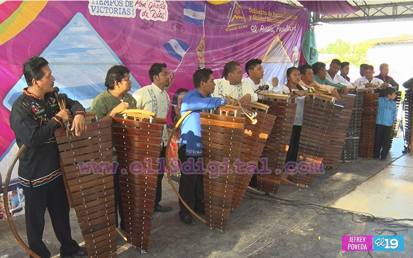 Masaya celebra a lo grande el “Primer Festival de Marimbas Tradicionales”  