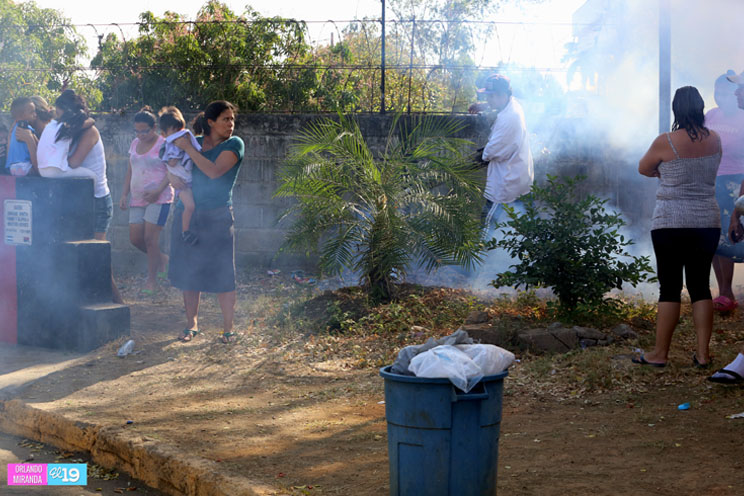 Intensifican lucha anti epidémica en barrios de Managua