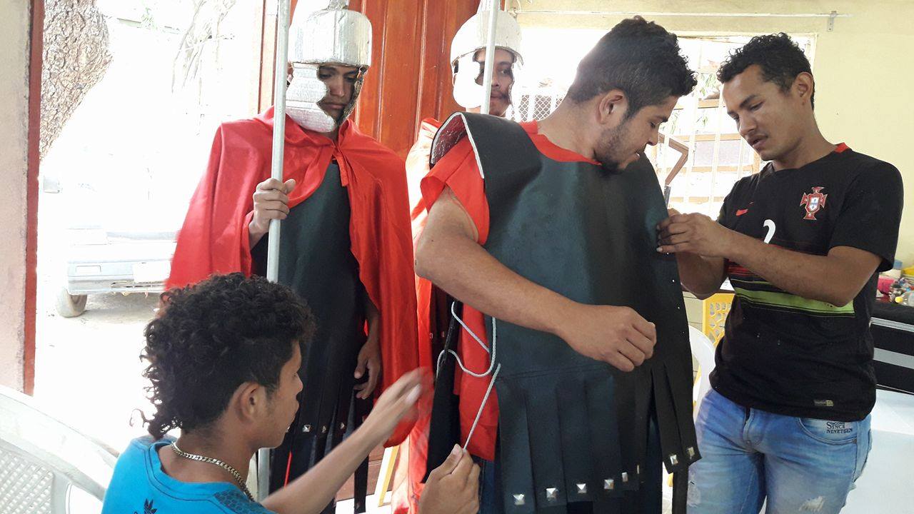 Los jóvenes que le dan vida a la tradicional Judea de San Isidro de la Cruz Verde