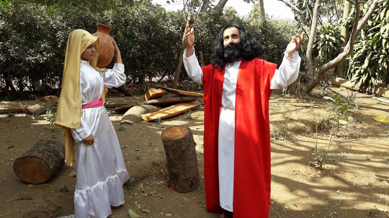Los jóvenes que le dan vida a la tradicional Judea de San Isidro de la Cruz Verde