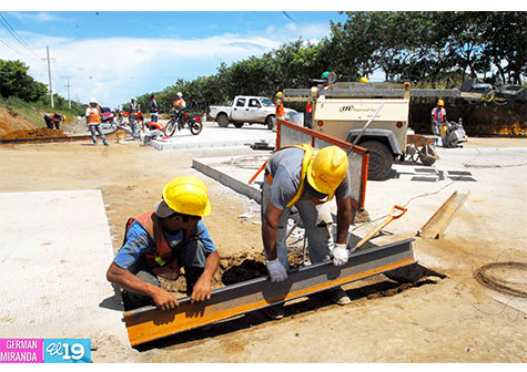 Avanza construcción de carretera de circunvalación en Masaya