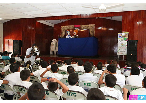 Promotoría Solidaria impulsa campaña #YoHagoPatria en Hogar Zacarías Guerra