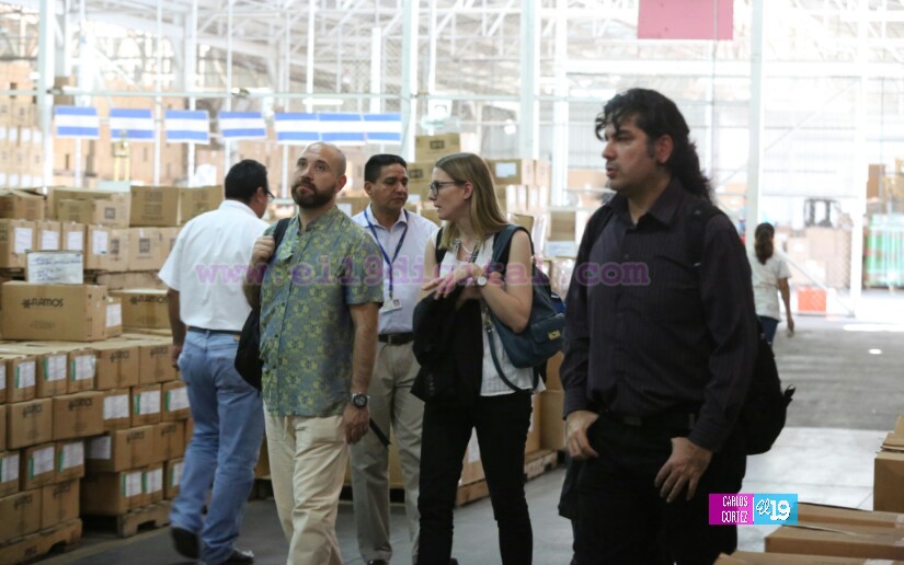 Fondo Mundial de lucha contra el Sida  visita  bodega que almacenará medicamentos para  personas con VIH-Sida