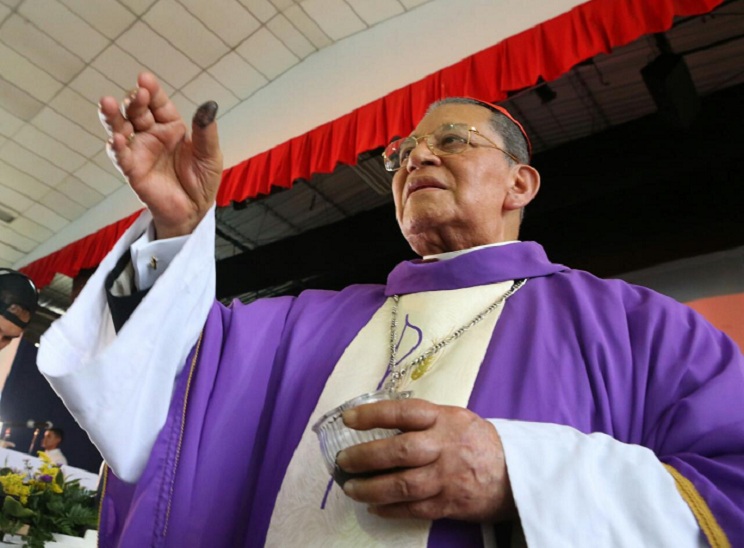 Cardenal Miguel celebra el inicio de la Cuaresma