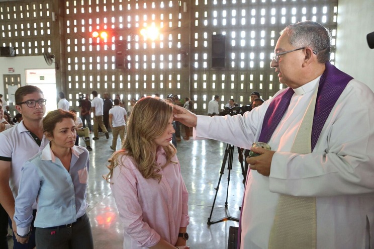 Cardenal Miguel celebra el inicio de la Cuaresma