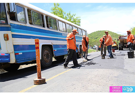 Avanzan trabajos de reparación de Carretera Norte