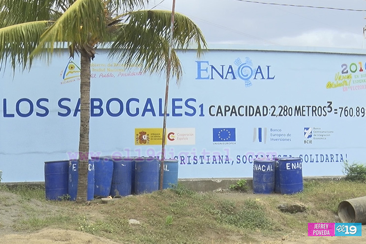 Enacal garantiza el abastecimiento de agua potable en Monimbó