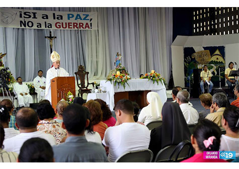 Cardenal Miguel llama a promover la Paz para construir un mundo mejor