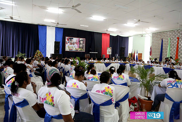 Juventud Sandinista desarrolla II Encuentro Nacional de Mujeres