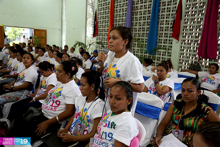 Juventud Sandinista desarrolla II Encuentro Nacional de Mujeres