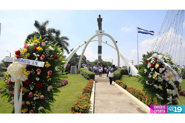 Juventud Sandinista rinde homenaje al mártir Rigoberto López Pérez