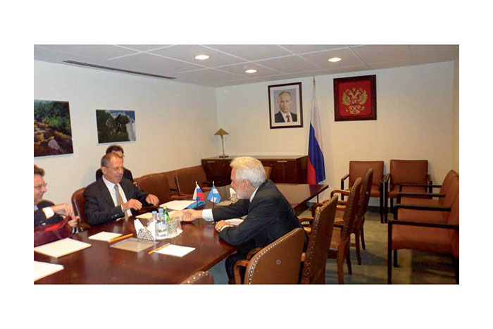 Cancilleres de Nicaragua y Rusia sostienen encuentro bilateral