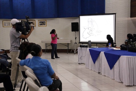 Promotores Solidarios se capacitan antes de ejecutar Censo Nacional de Nutrición Infantil
