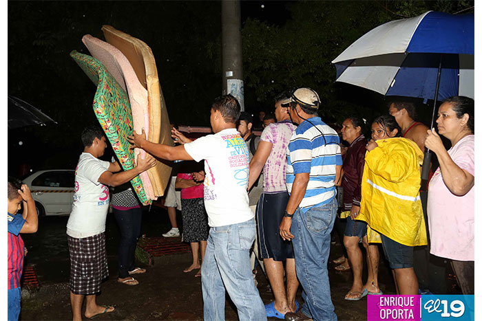 Gobierno Sandinista atiende afectaciones por lluvias en Managua 