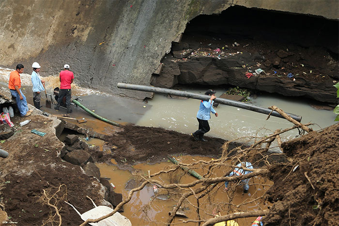 Construirán obras de emergencia en 25 puntos de la capital