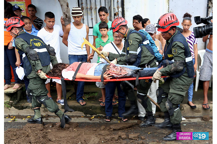 Realizan en Barrio Bóer simulacro de terremoto