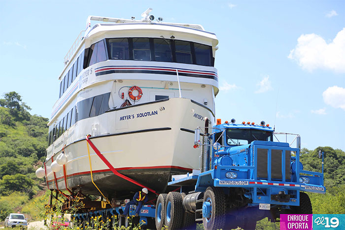 Arriba a Nicaragua moderno Crucero que surcará las aguas del Lago Xolotlán
